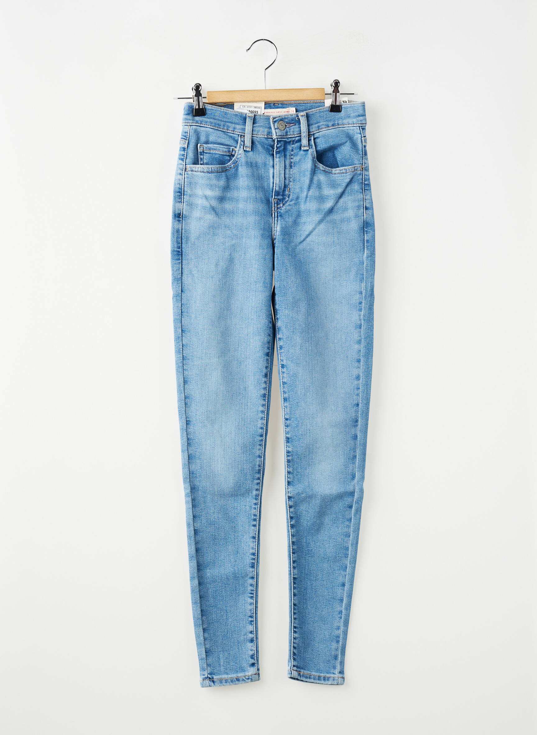 Blugi skinny albastru LEVI'S femeie
