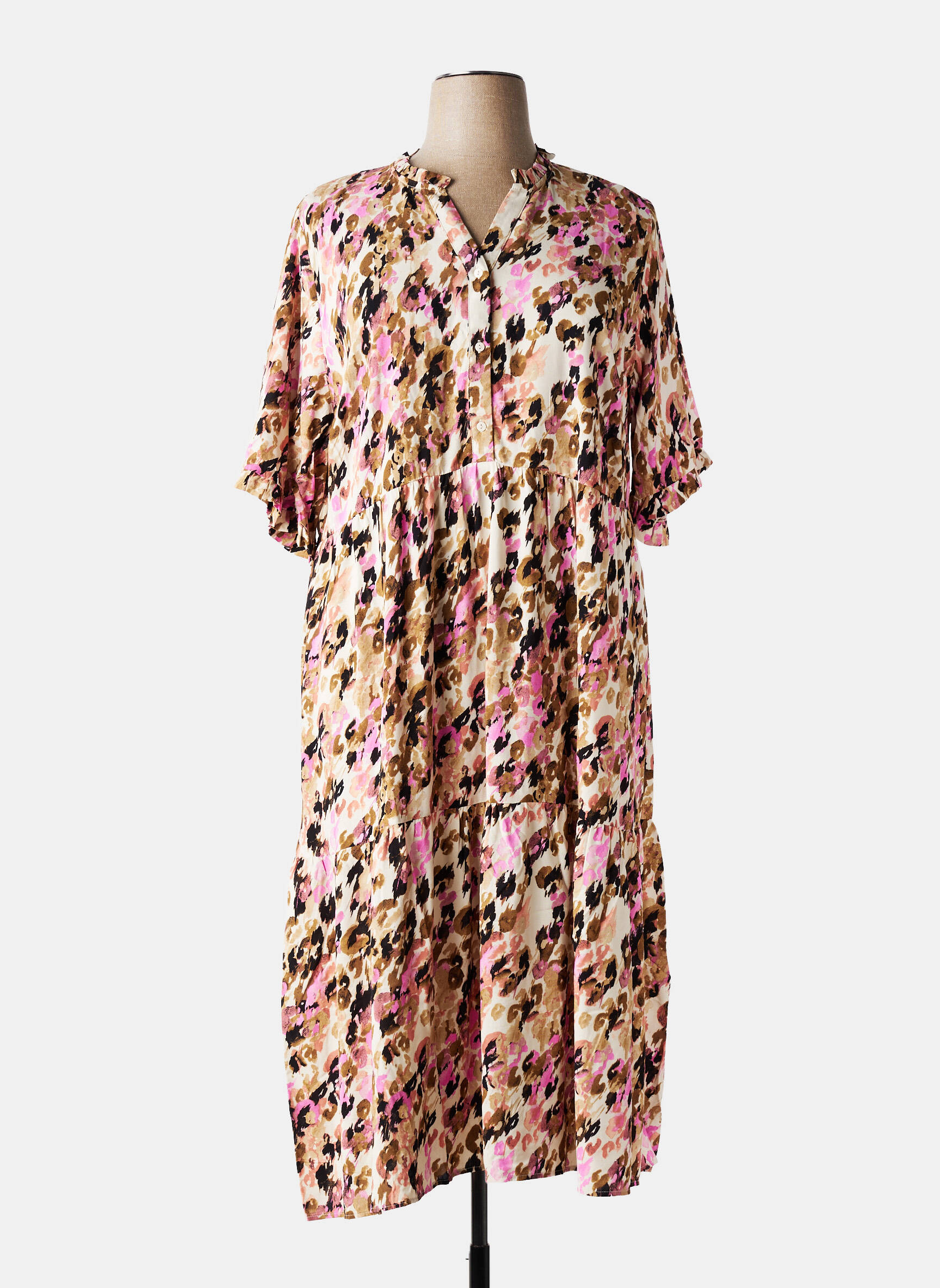 Rochie midi multicolor VERO MODA femeie
