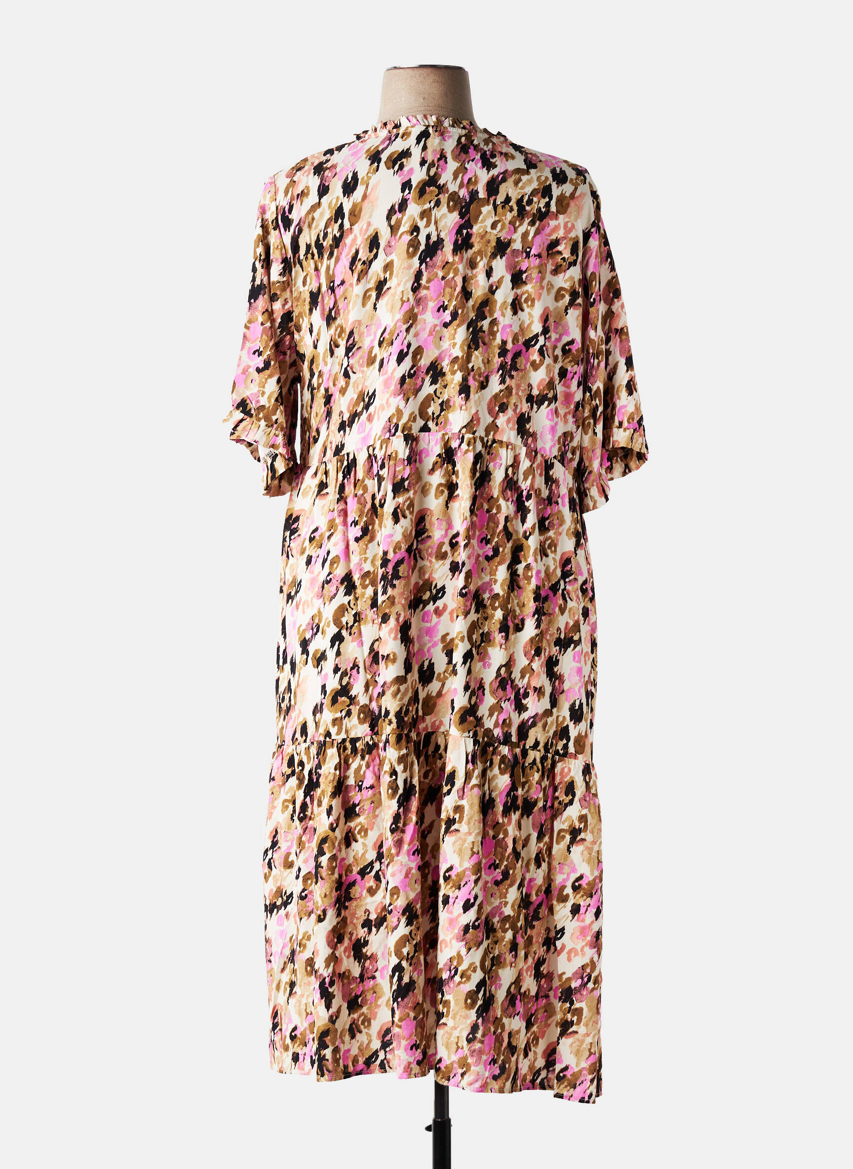 Rochie midi multicolor VERO MODA femeie