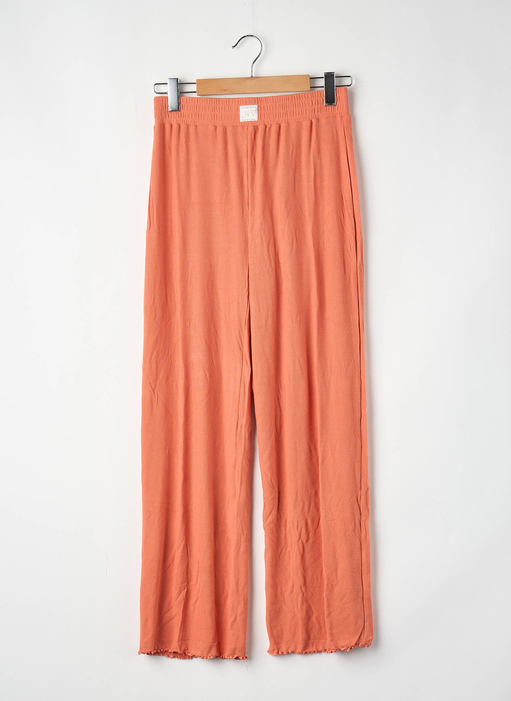 Pantalon drept portocalie LA NOUVELLE femeie