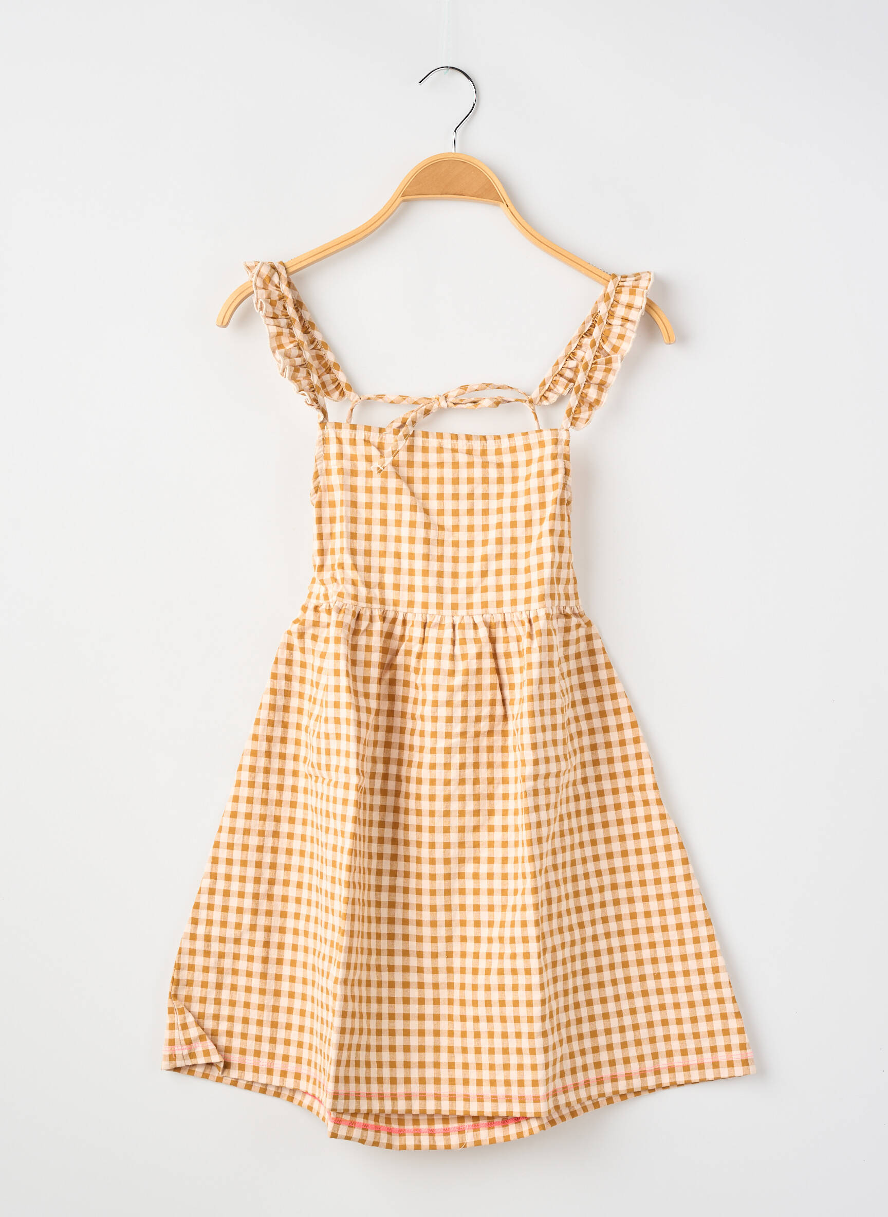 Rochie scurtă portocalie PETITE LUCETTE fată
