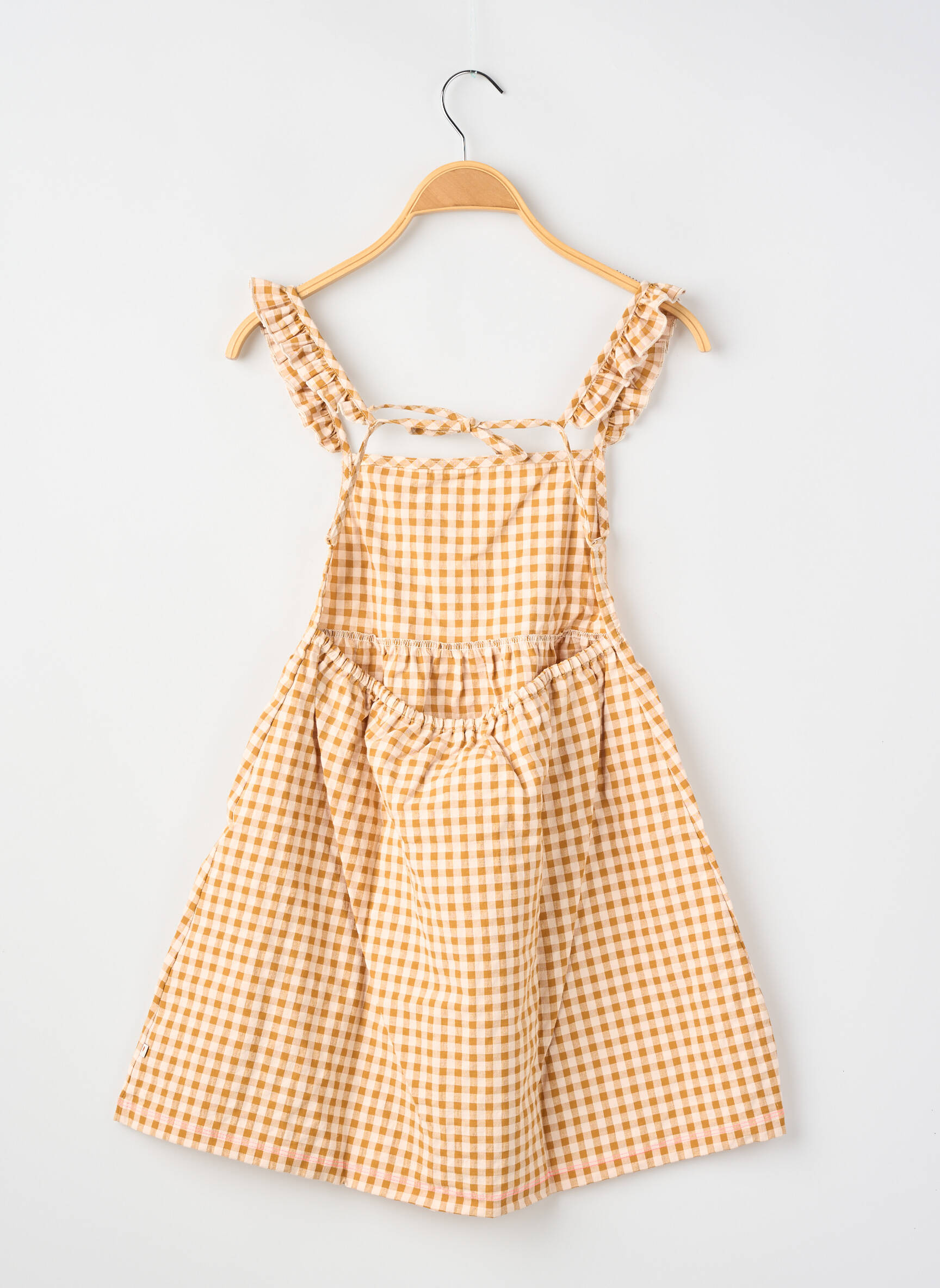 Rochie scurtă portocalie PETITE LUCETTE fată