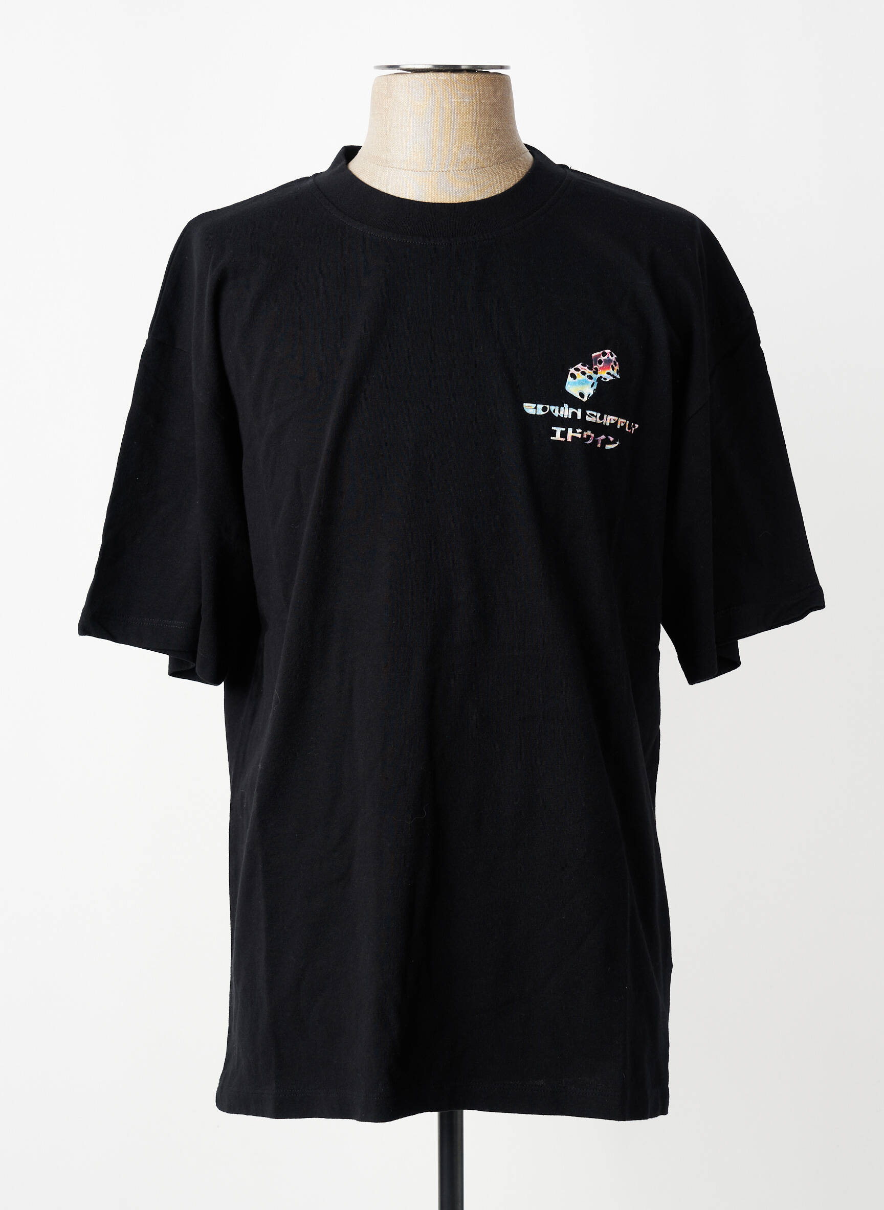Tricou negru EDWIN bărbat