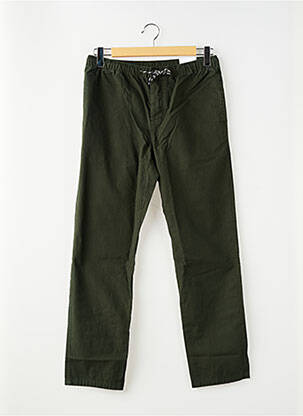 Pantalon drept verde KNOWLEDGE COTTON APPAREL bărbat