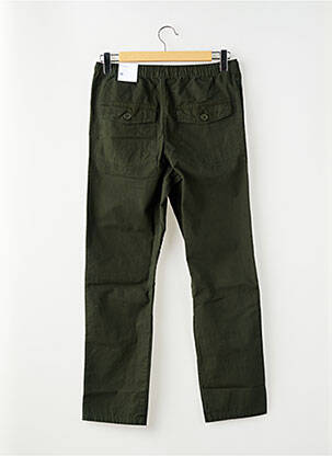 Pantalon drept verde KNOWLEDGE COTTON APPAREL bărbat