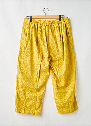Pantalon drept galben MAT FASHION femeie