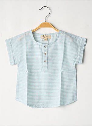 Tricou albastru LA PETITE COLLECTION fată
