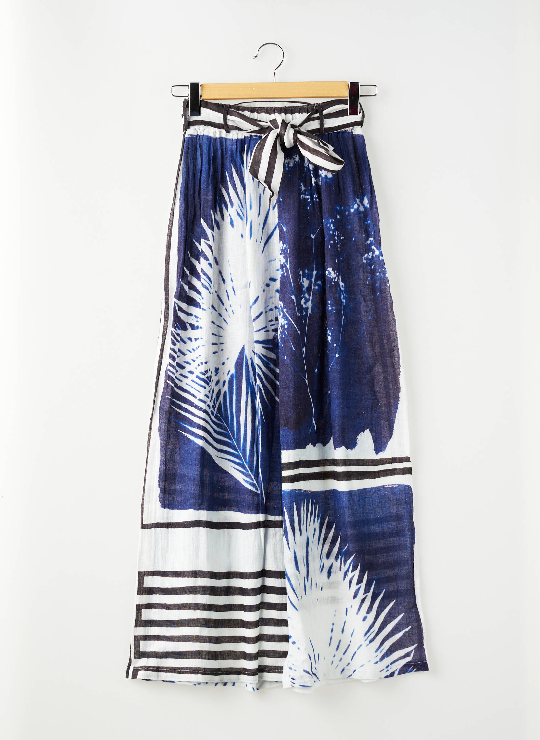 Pantalon larg albastru MES DEMOISELLES...PARIS femeie