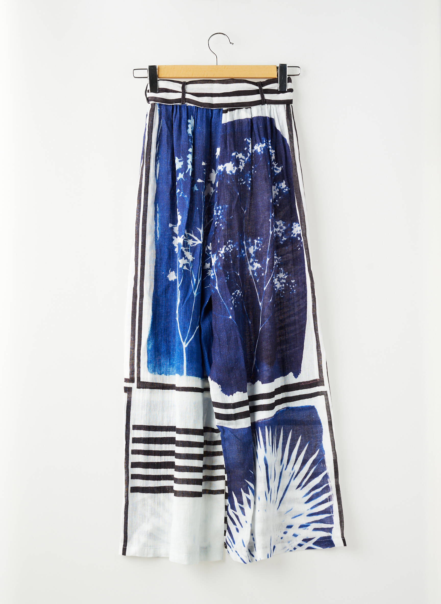 Pantalon larg albastru MES DEMOISELLES...PARIS femeie