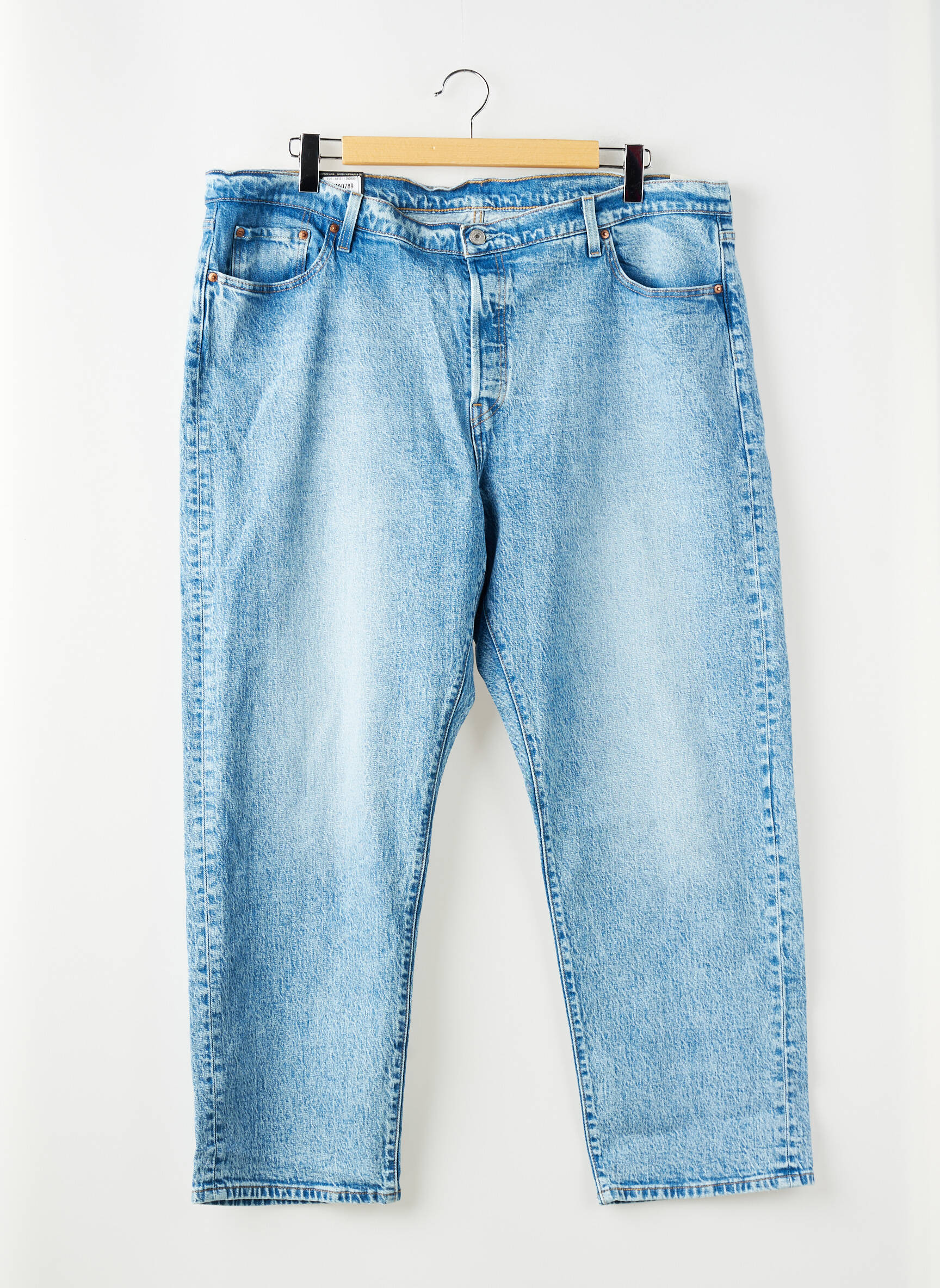 Blugi cu croială dreaptă albastru LEVI'S femeie