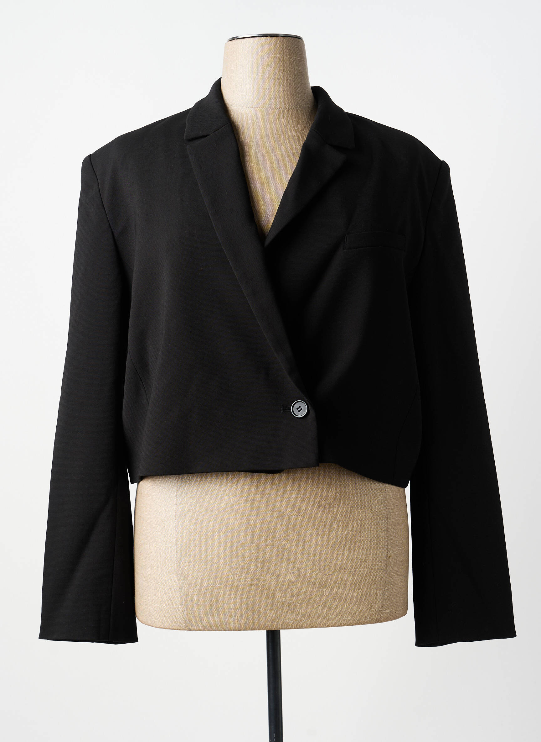 Sacou negru GINA TRICOT femeie
