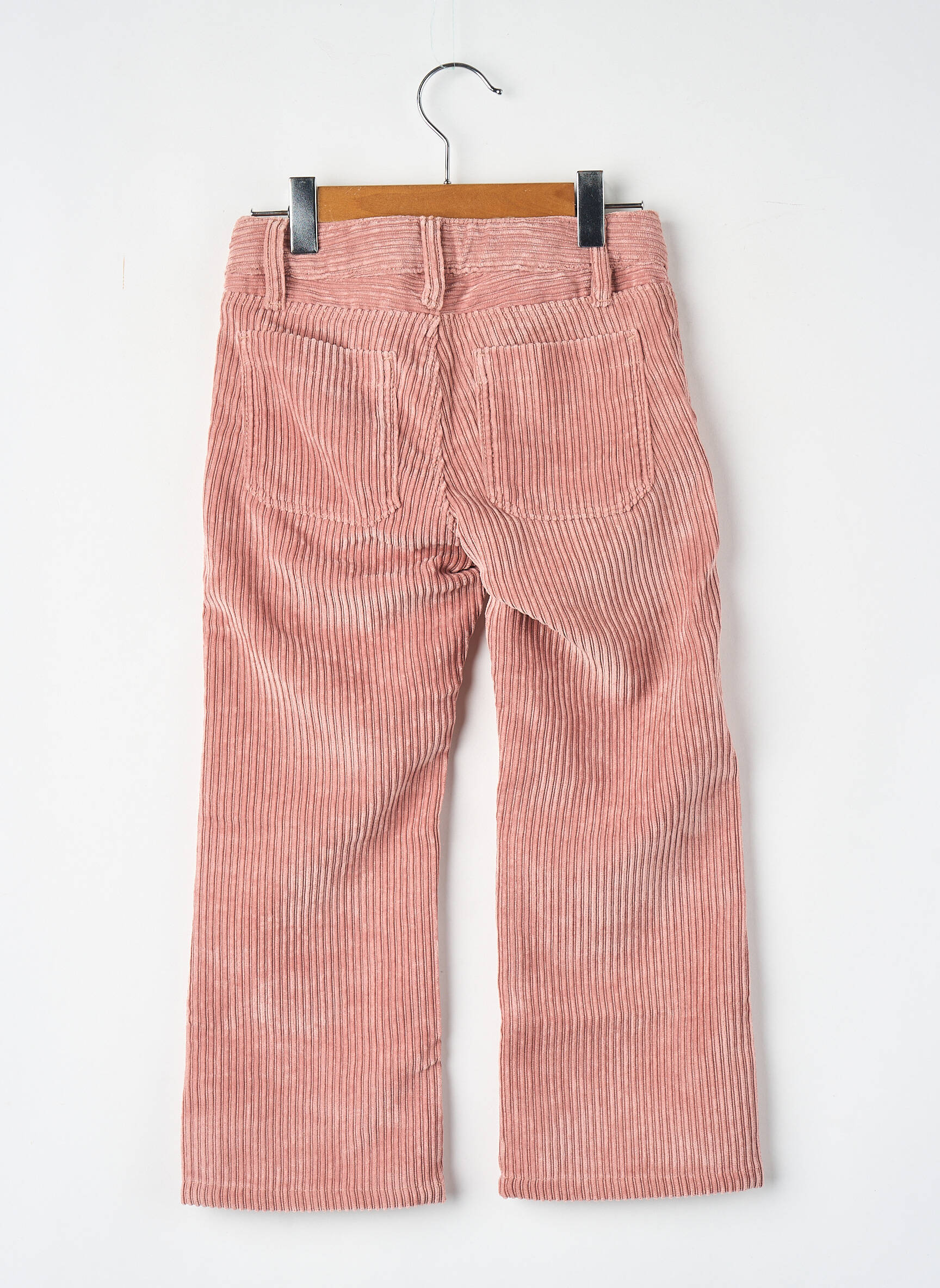 Pantalon drept roz BELLEROSE fată