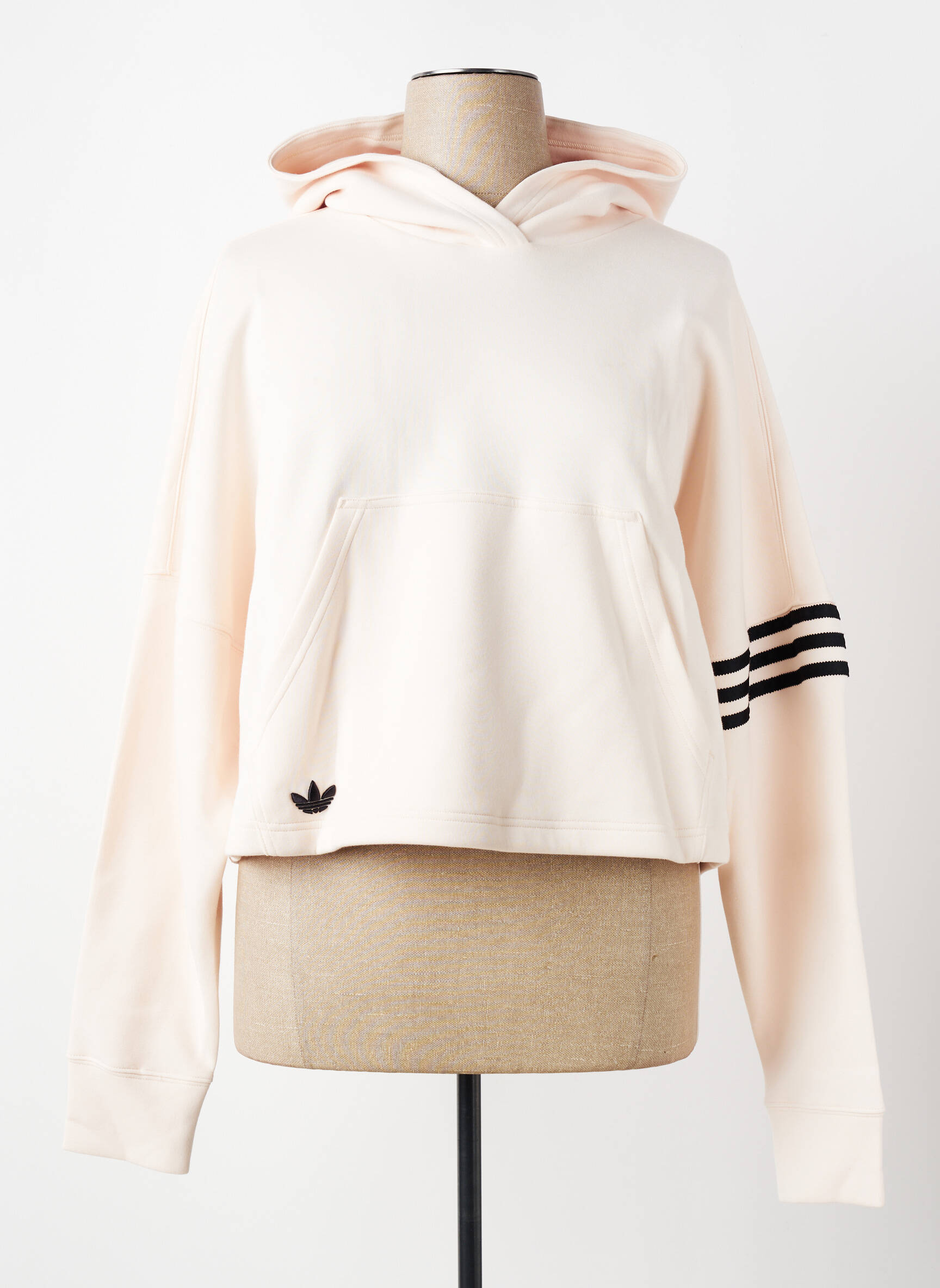 Hanorac bej ADIDAS femeie