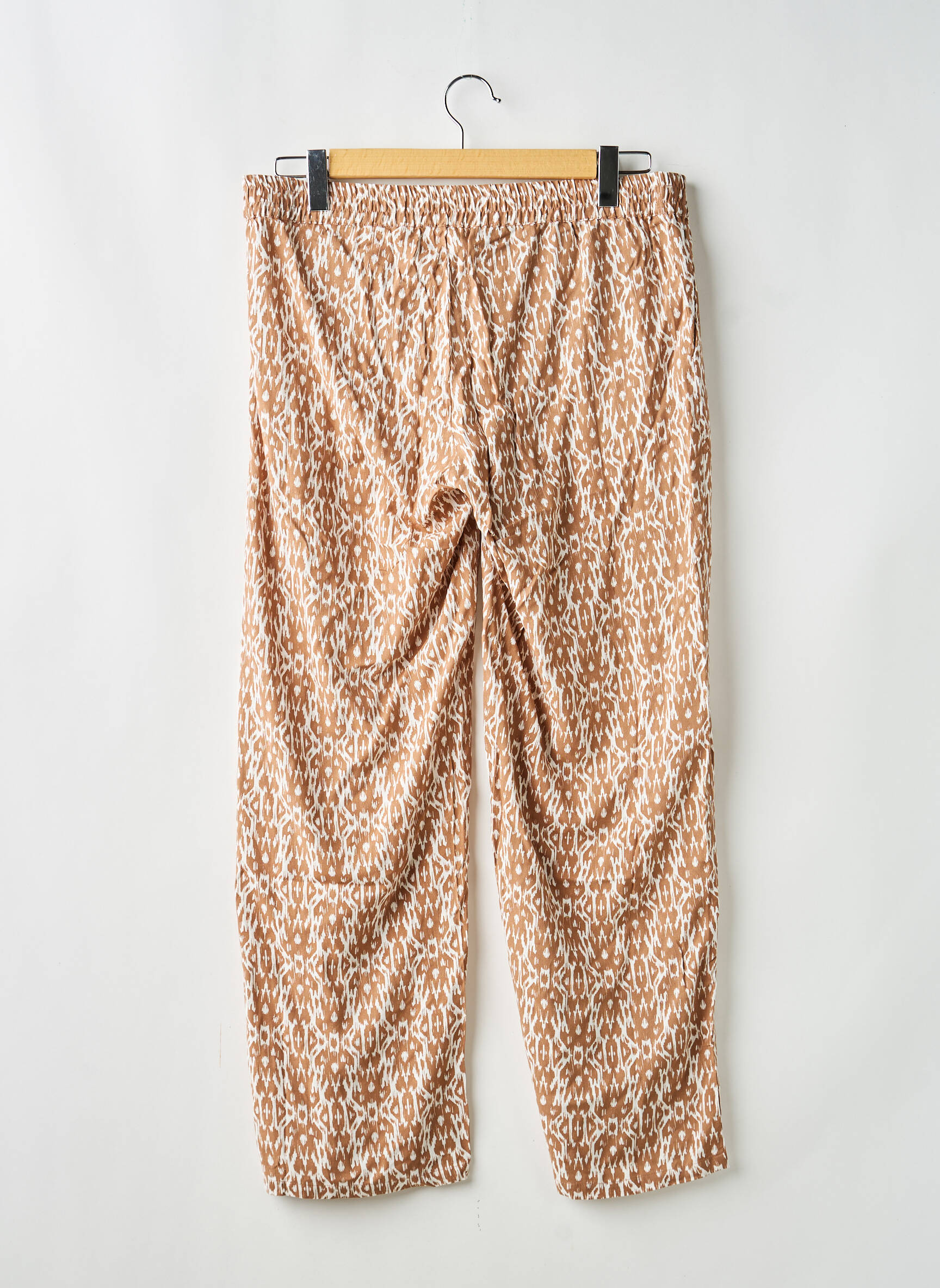 Pantalon larg alb MAMA LICIOUS femeie