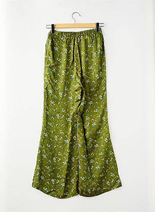 Pantalon larg croială largă verde MES DEMOISELLES...PARIS femeie