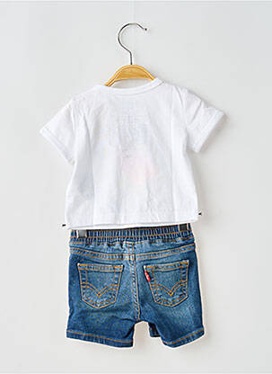 Set șort alb LEVI'S fată