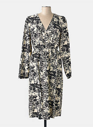 Rochie midi gri VILA femeie