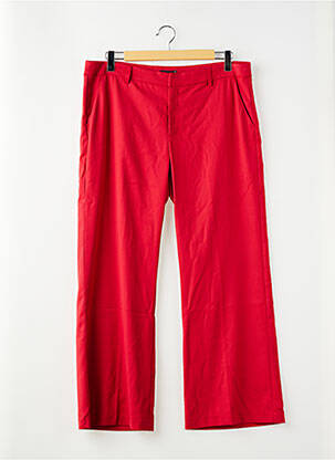 Pantalon drept roșu GINA TRICOT femeie