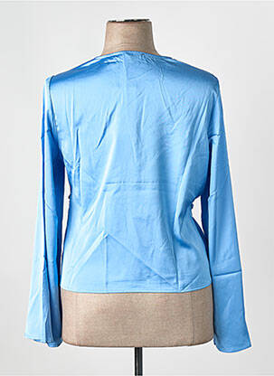 Top croială fluidă albastru GINA TRICOT femeie