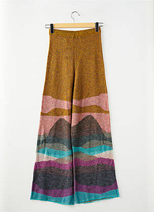 Pantalon drept multicolor MES DEMOISELLES...PARIS femeie