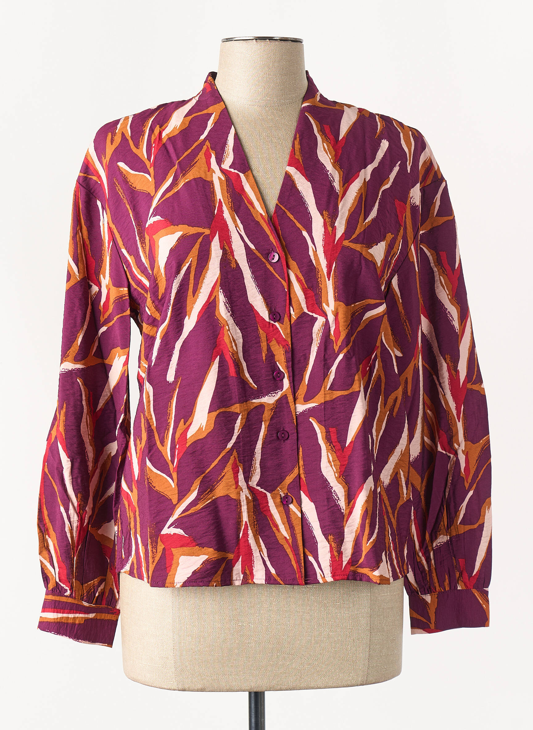 Top violet VILA femeie