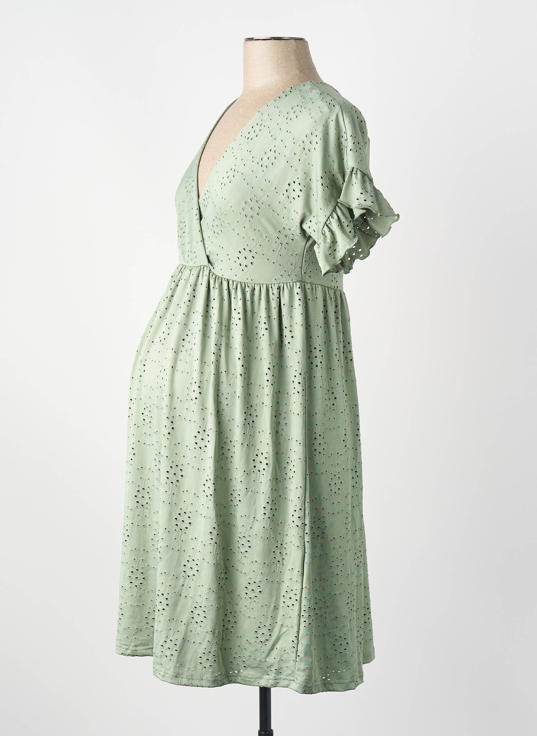 Rochie scurtă kaki MAMA LICIOUS femeie