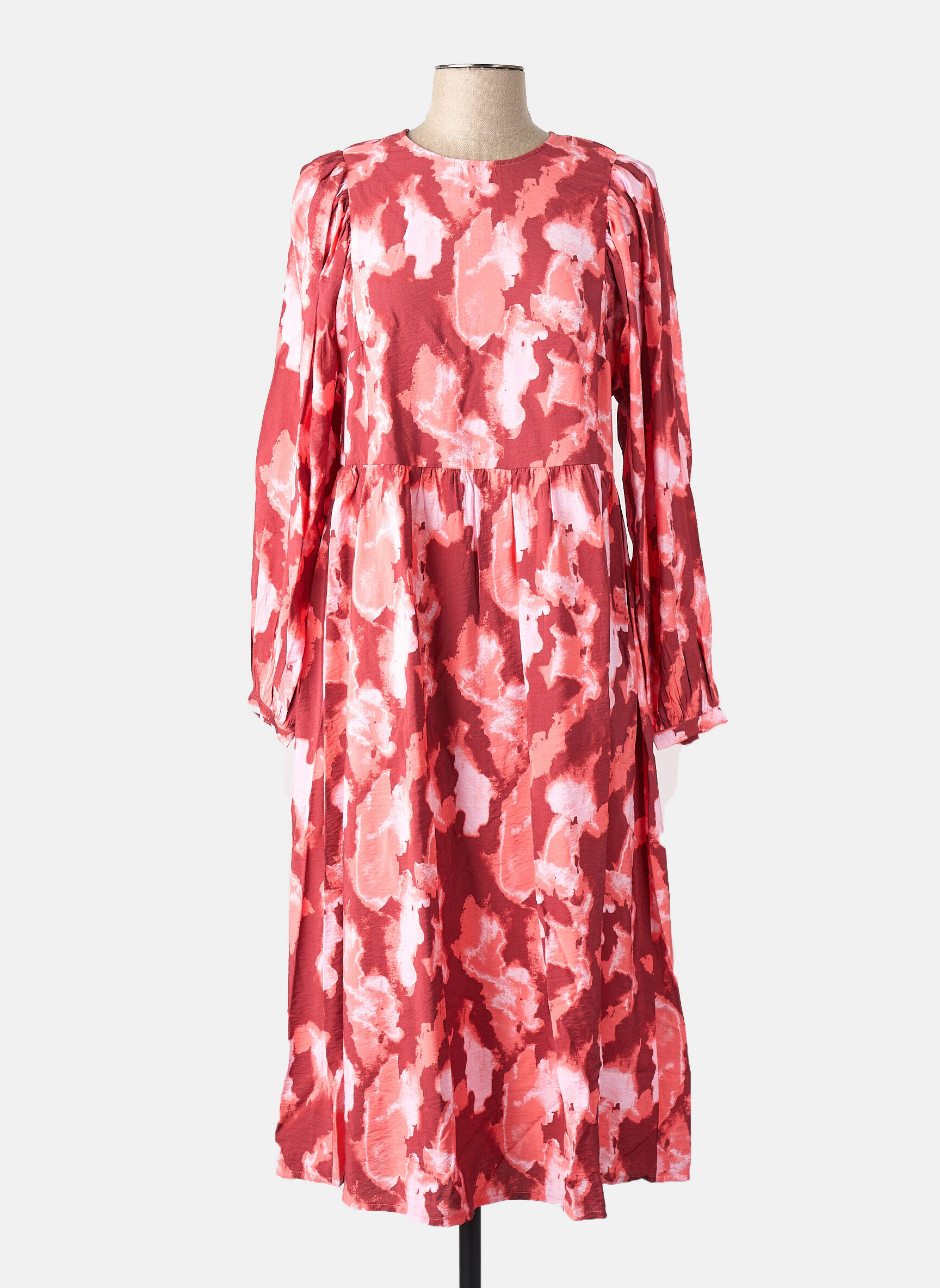 Rochie midi roșu MSCH COPENHAGEN femeie