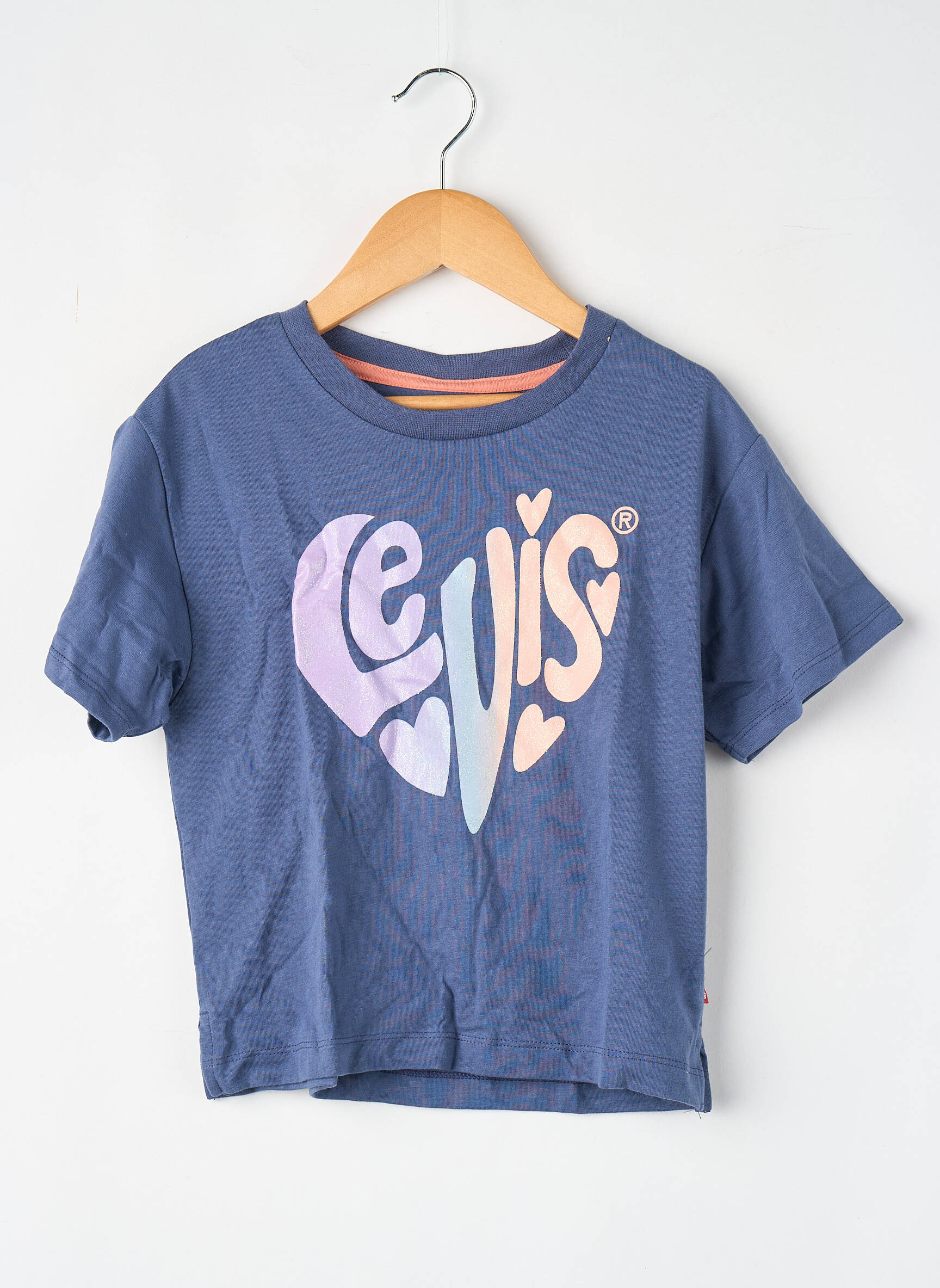 Tricou albastru LEVI'S fată