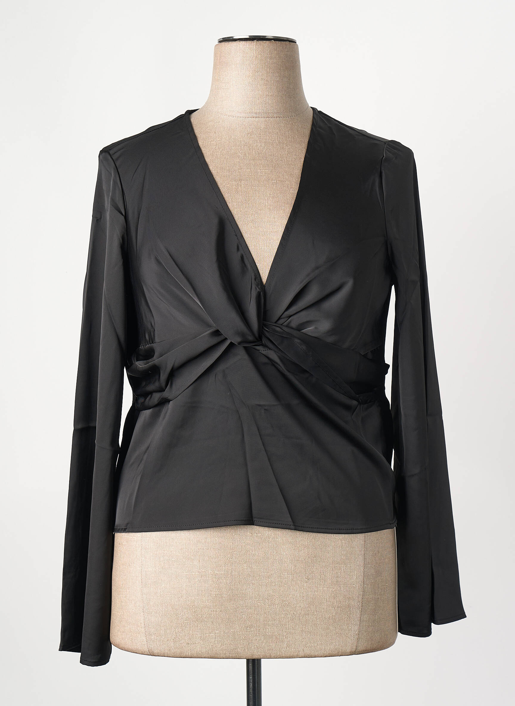 Top negru GINA TRICOT femeie