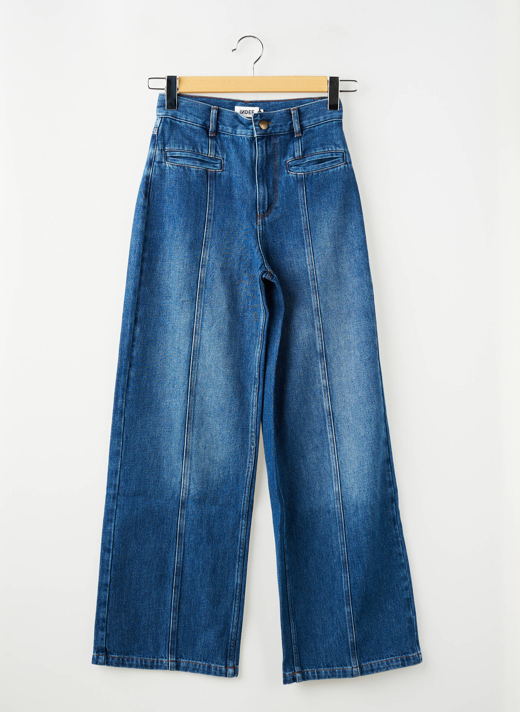 Blugi bootcut albastru INDEE femeie
