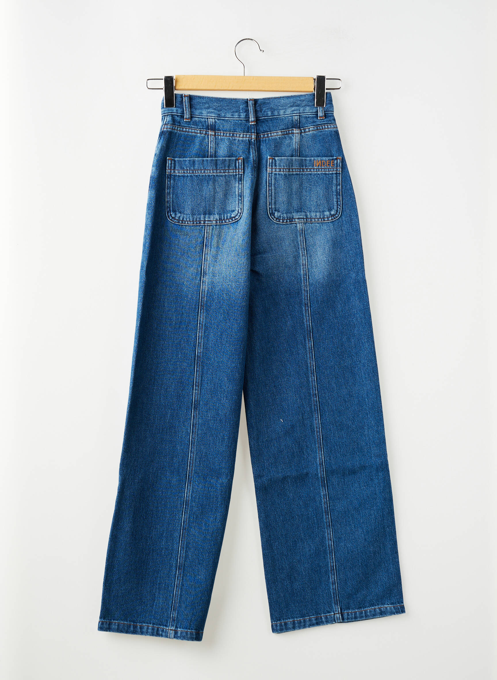 Blugi bootcut albastru INDEE femeie