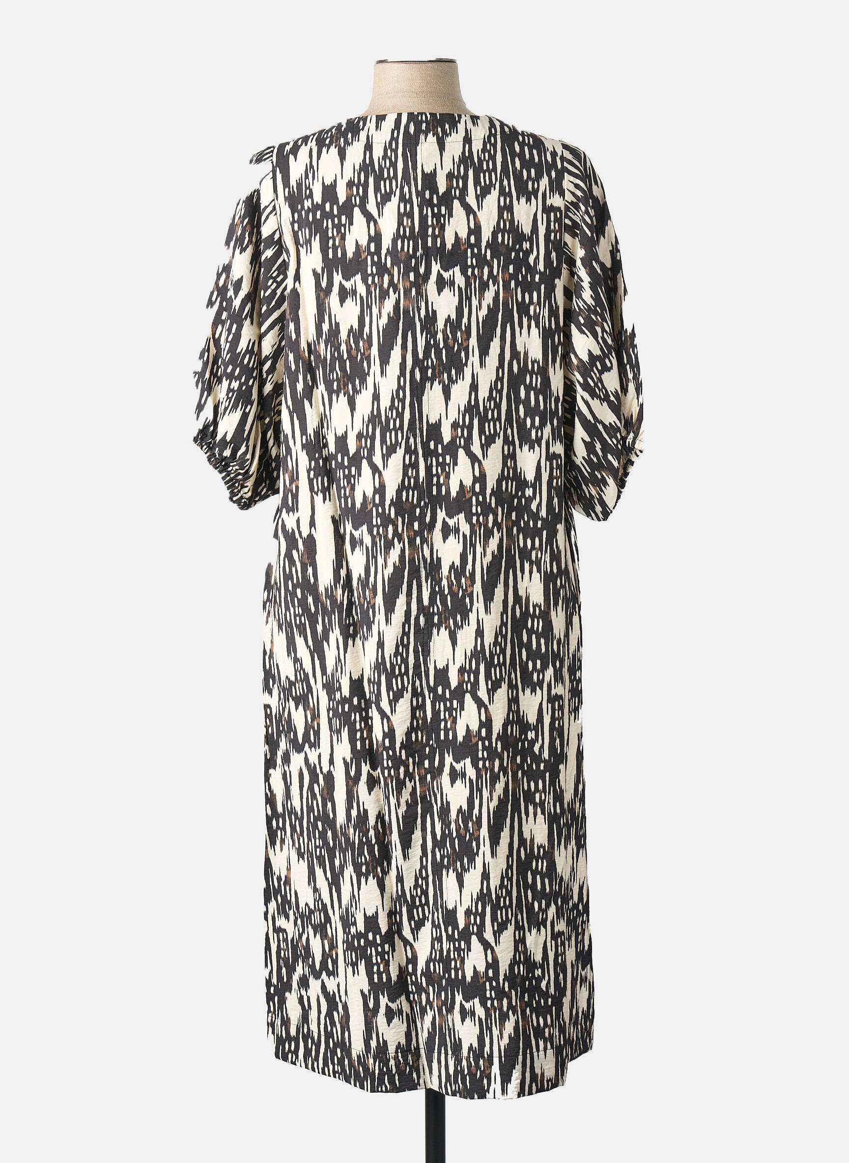 Rochie midi bej OBJECT femeie