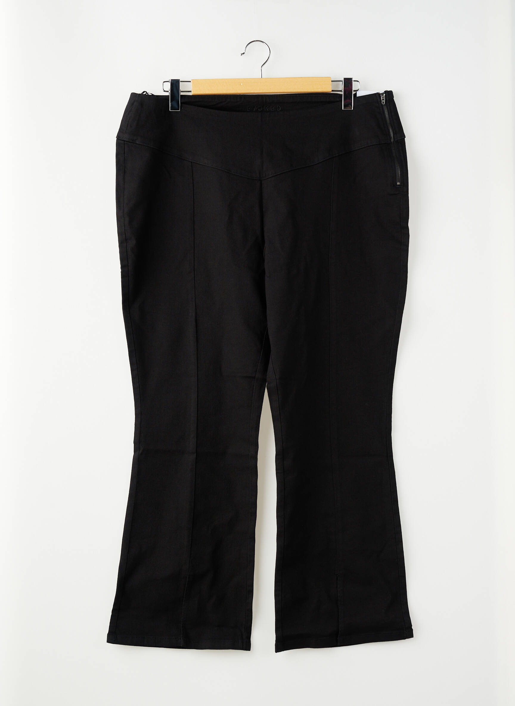 Pantalon larg negru EVOKED VILA femeie
