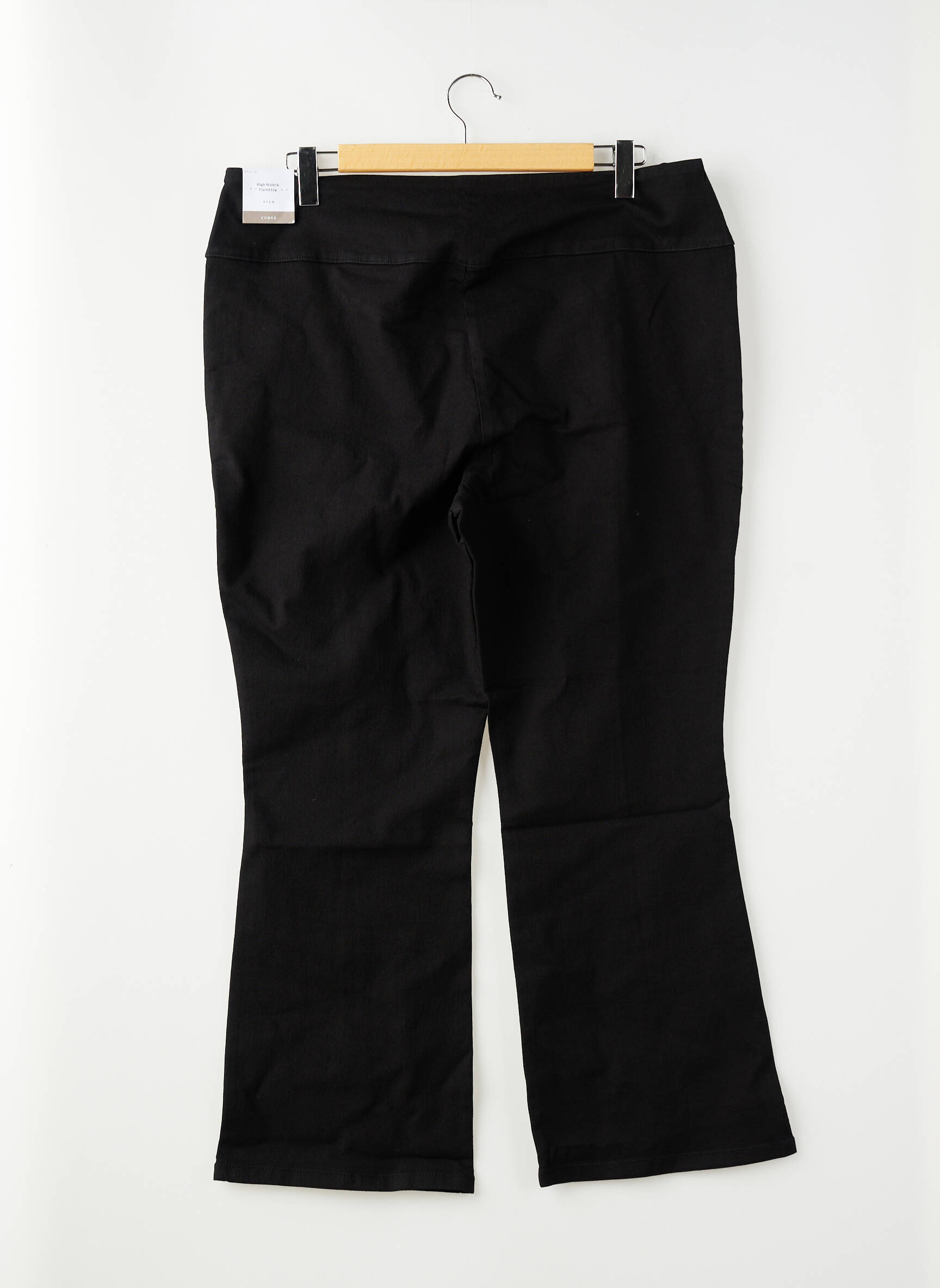 Pantalon larg negru EVOKED VILA femeie