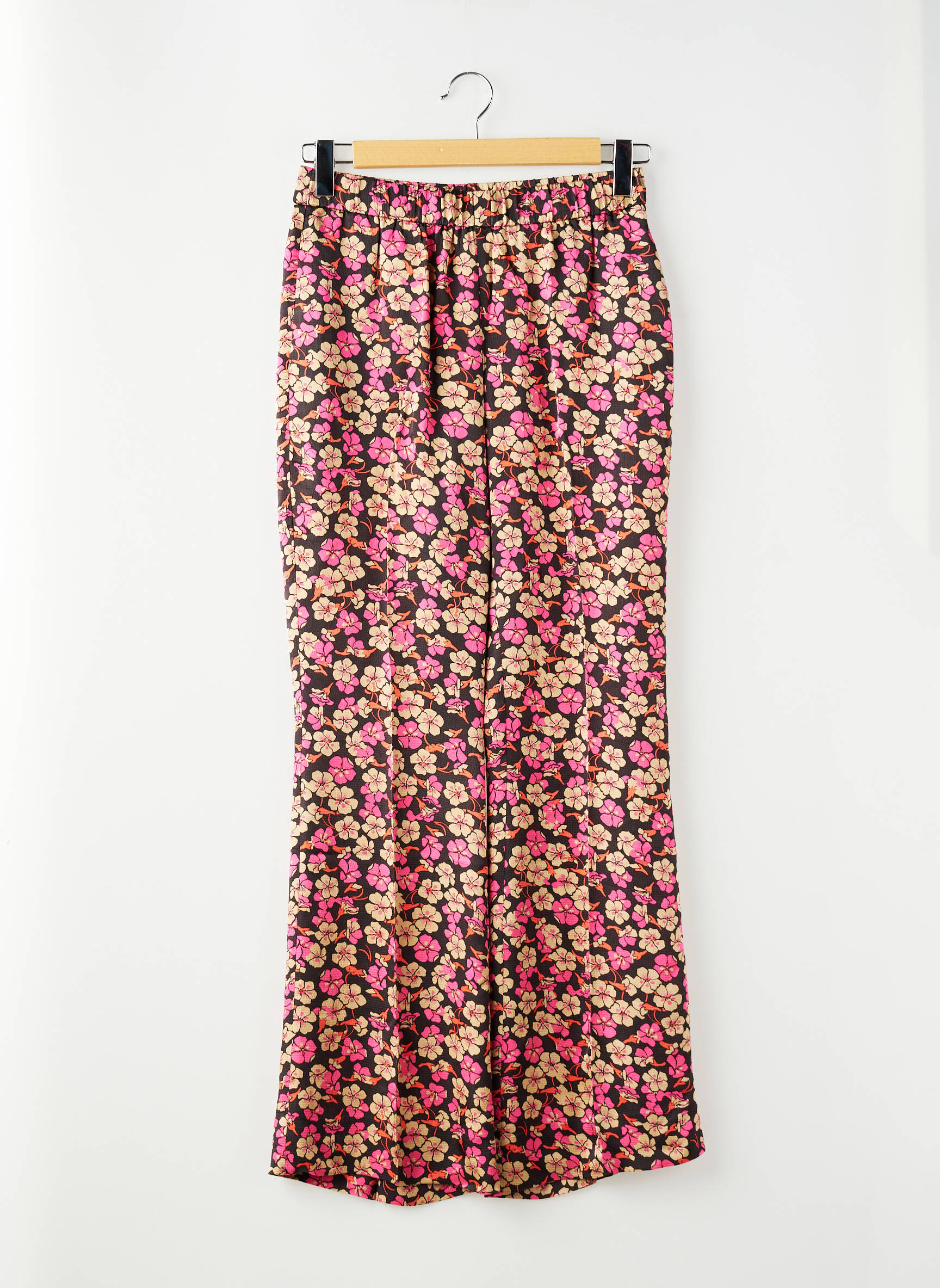 Pantalon larg roz SECOND FEMALE femeie