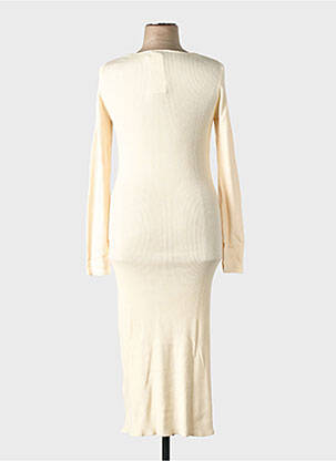 Rochie lungă alb GINA TRICOT femeie