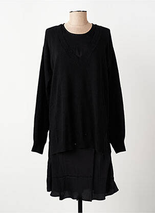 Rochie scurtă negru TWINSET femeie