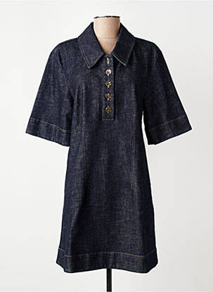 Rochie scurtă albastru MAISON LABICHE femeie