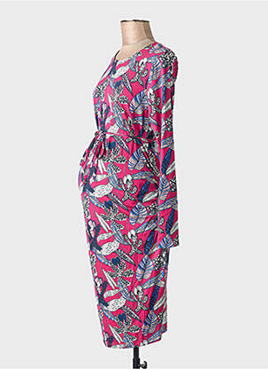 Rochie midi roz NOPPIES femeie