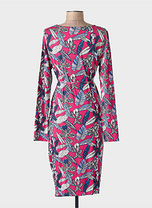 Rochie midi roz NOPPIES femeie