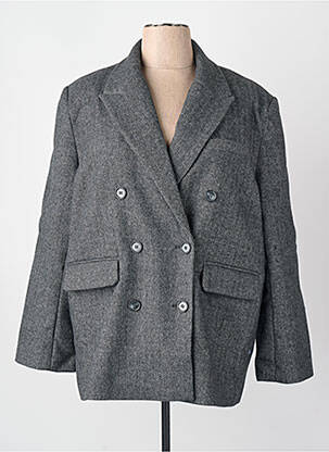 Palton lung gri GINA TRICOT femeie