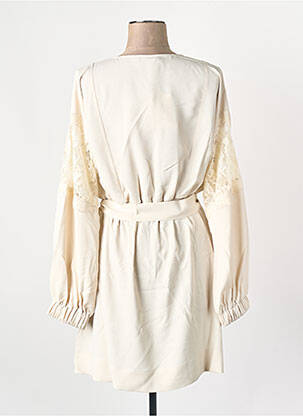 Rochie midi bej TWINSET femeie
