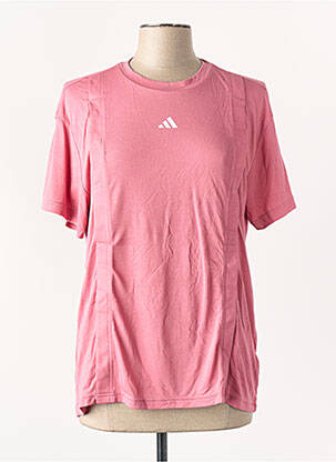 Tricou / top maternitate roz ADIDAS femeie