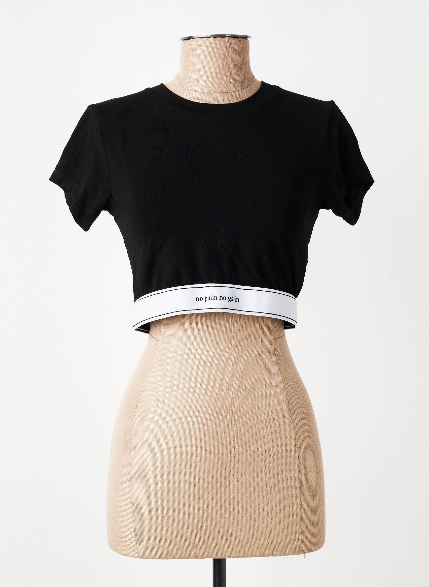 Tricou negru MAISON LABICHE femeie
