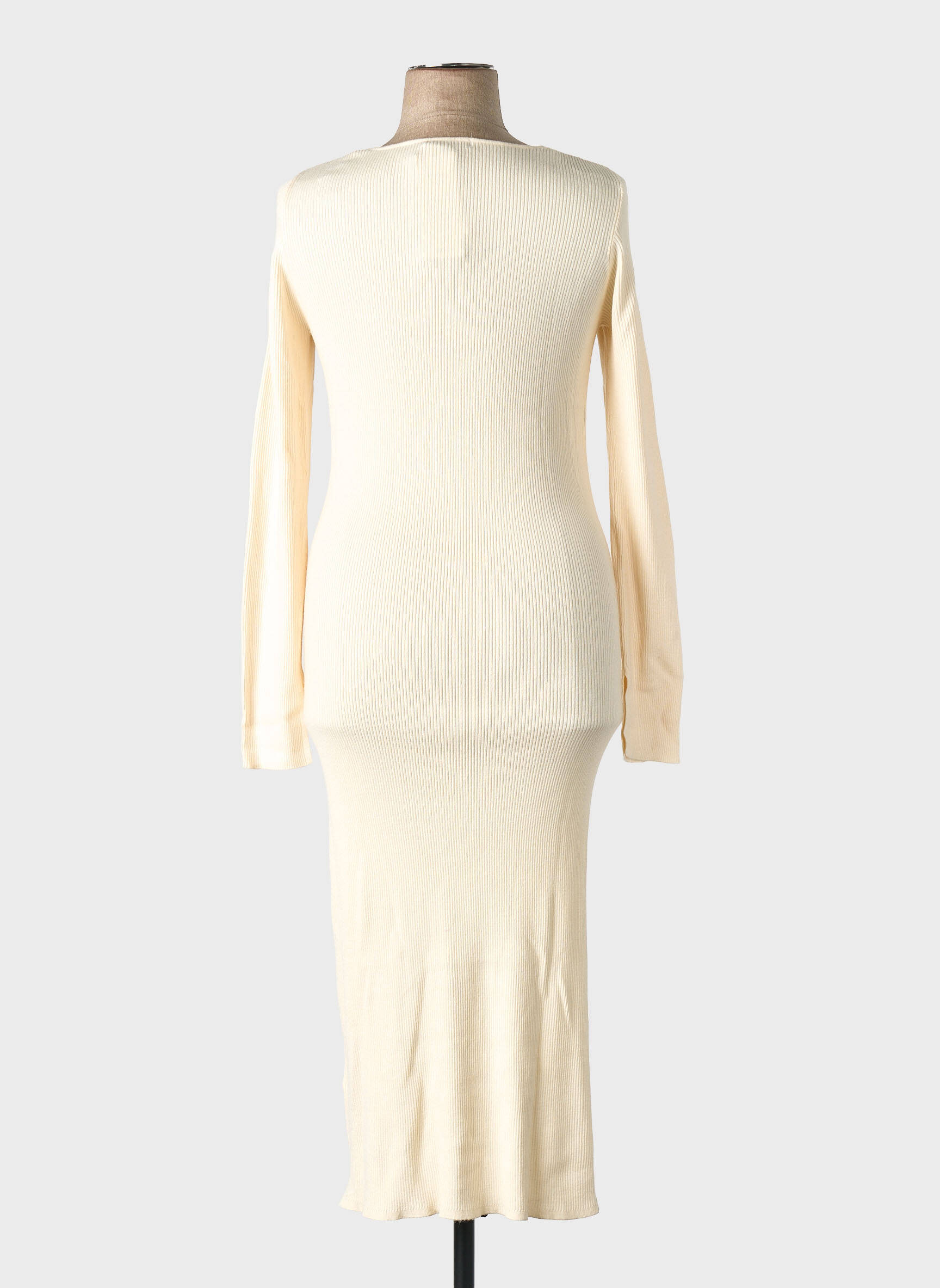Rochie lungă alb GINA TRICOT femeie