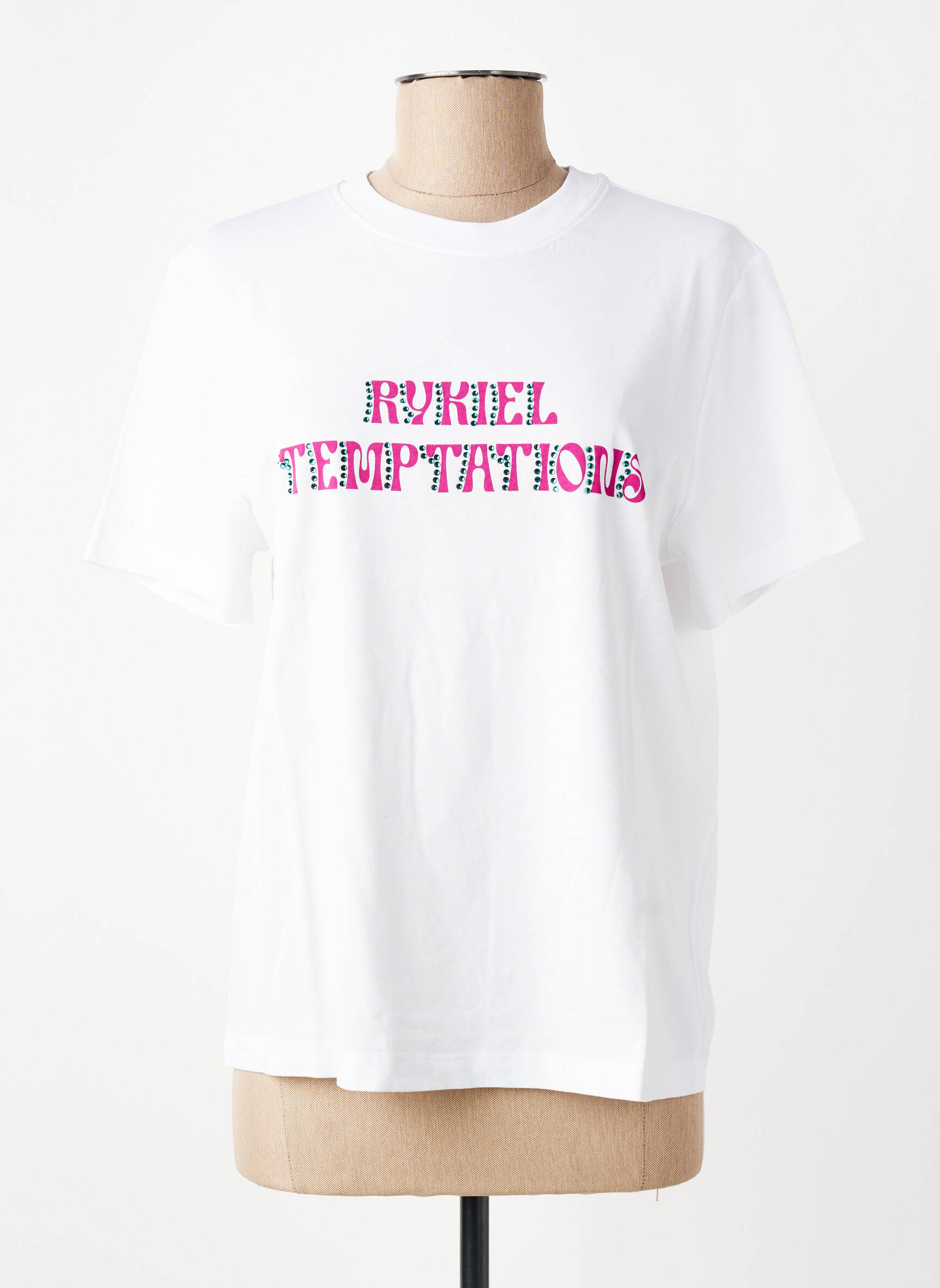 Tricou alb SONIA RYKIEL femeie