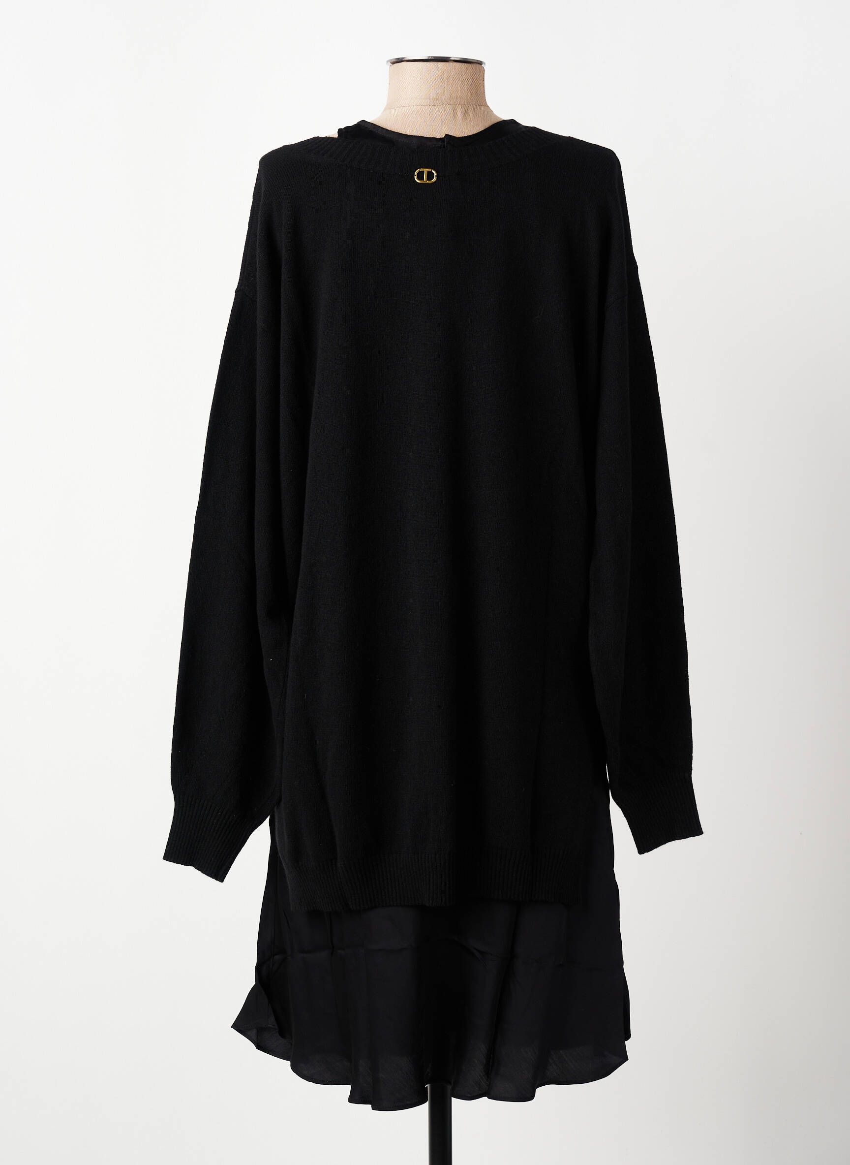 Rochie scurtă negru TWINSET femeie
