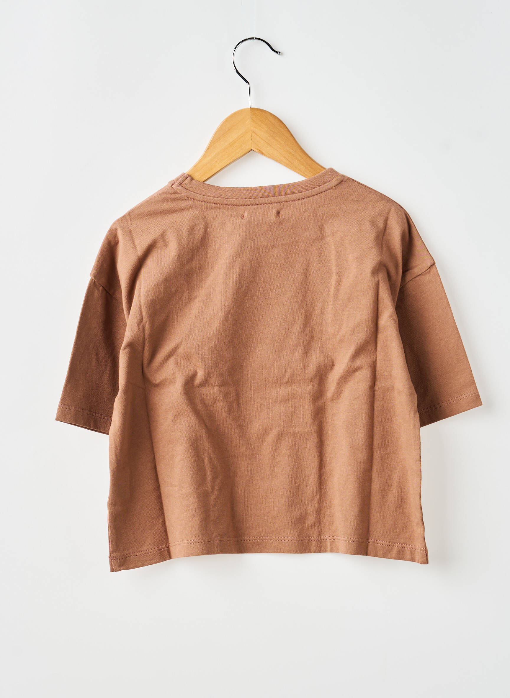 Tricou maro THE NEW SOCIETY fată