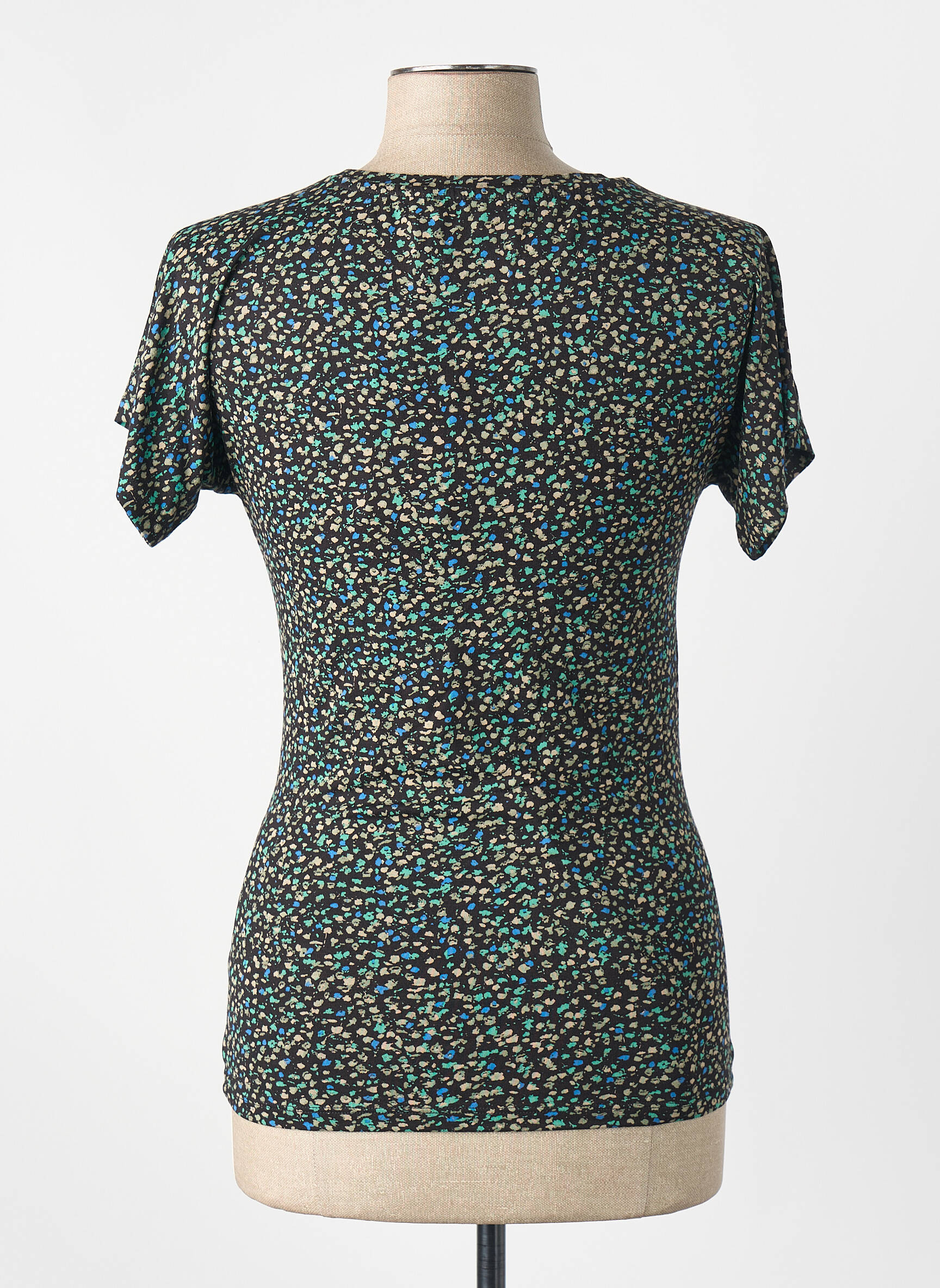 Tricou / top maternitate negru SUPERMOM femeie