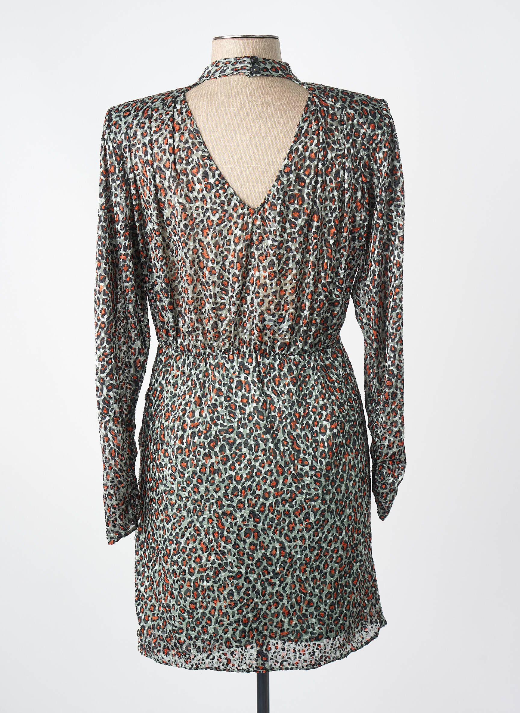 Rochie scurtă verde SCOTCH & SODA femeie